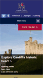 Mobile Screenshot of cardiffcastle.com